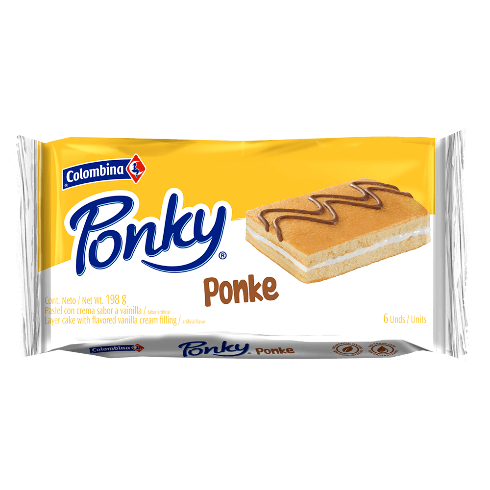 Ponky Ponke Vainilla 216 g