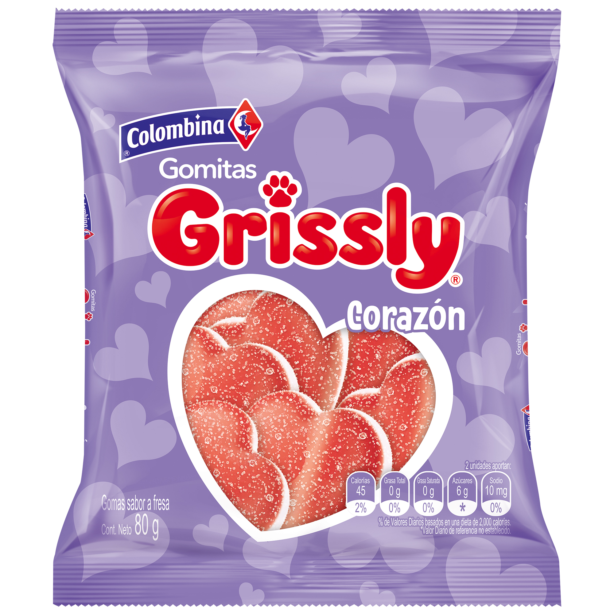Grissly Corazón 80g