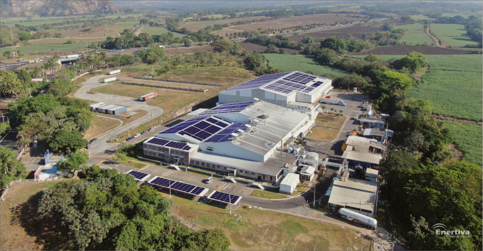 Colombina and Enertiva reaffirm their commitment to sustainability inaugurating their solar-energy project at their Escuintla plant