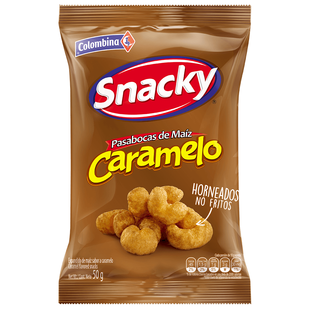Snacky Caramelo UN x 50g