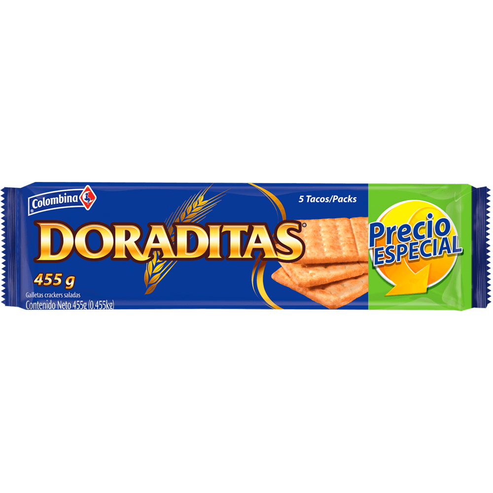 Crakeñas Doraditas 455 g
